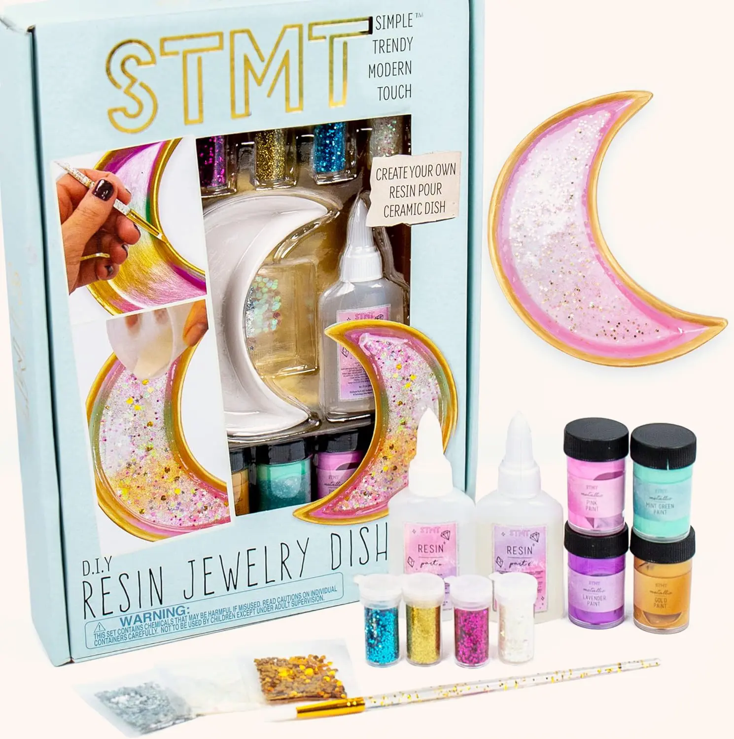 STMT DIY Resin Jewelry Dish Kit